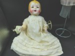 antique compo doll 1930s dress